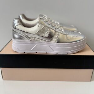 BCBGeneration Metallic Silver Women's Sneakers